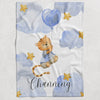 Tiger Personalized Blanket for Babies and Kids