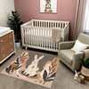 Bunny Rug for Kids and Nursery Rooms - Cottontail Calm