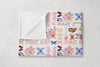 Butterfly Personalized Blanket for Babies and Kids