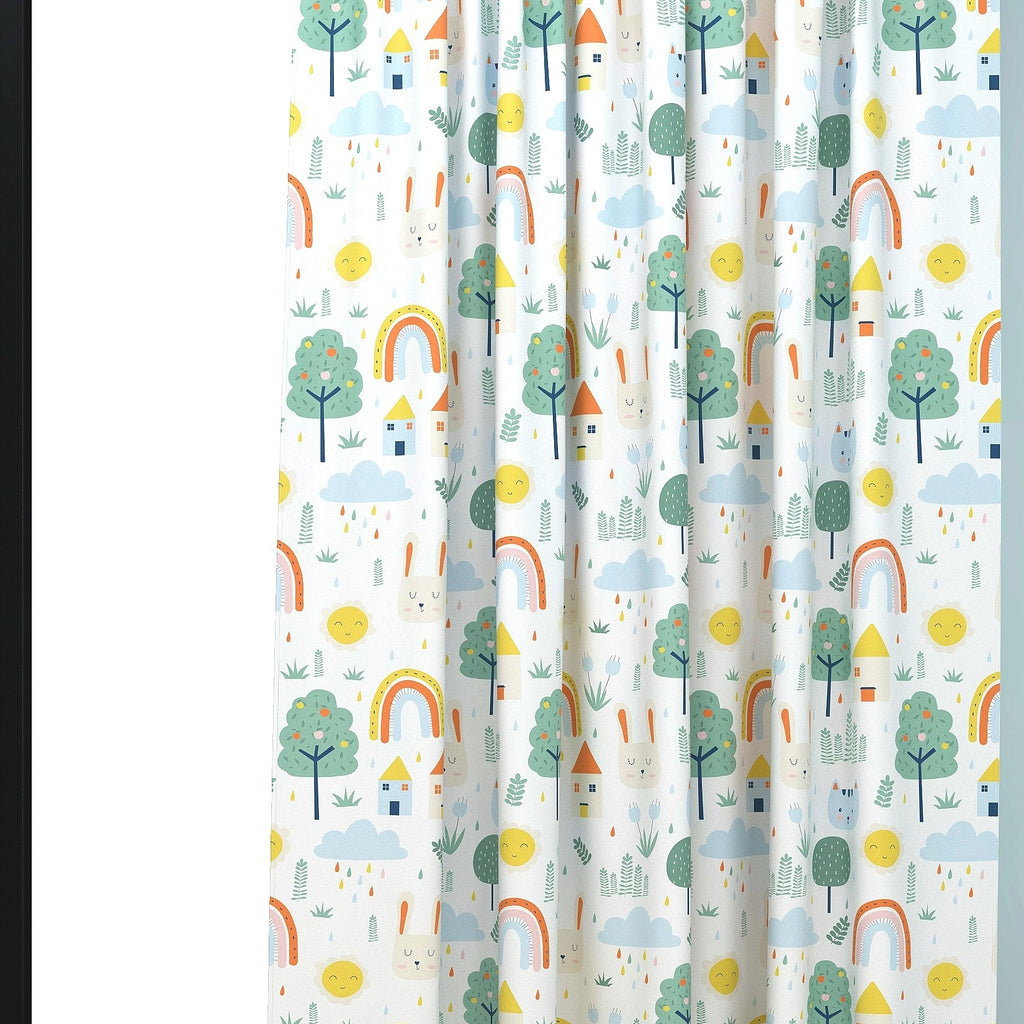 Kids & Nursery Blackout Curtains - Small-town  Furries
