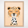 Dreamy Cheetah Wall Art for Nursery, Playroom or Kids Bedrooms - Playful Safari Animal Decor - Spotty Smiles