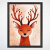 Whimsical Deer Wall Art for Nursery, Playroom or Kids Bedrooms - Woodland Animal Decor - Deerly Beloved