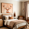Serene Deer Wall Art for Nursery, Playroom or Kids Bedrooms - Peaceful and Graceful Forest Decor - Antler Haven
