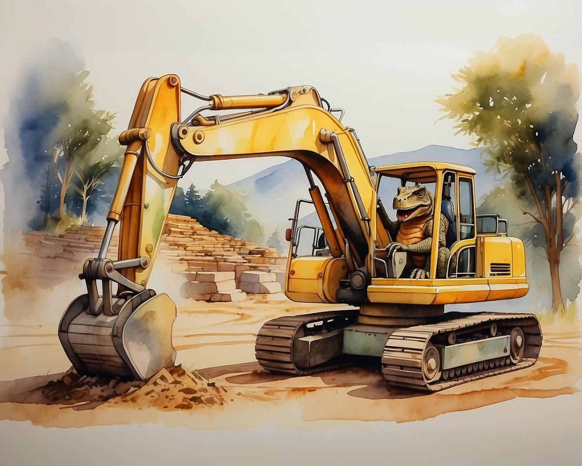 Dinosaur Wall Decor for Nursery and Kids Rooms - Tyranno Trencher