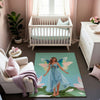 Fairy Rug for Nursery and Kids Rooms - Petal Pixie