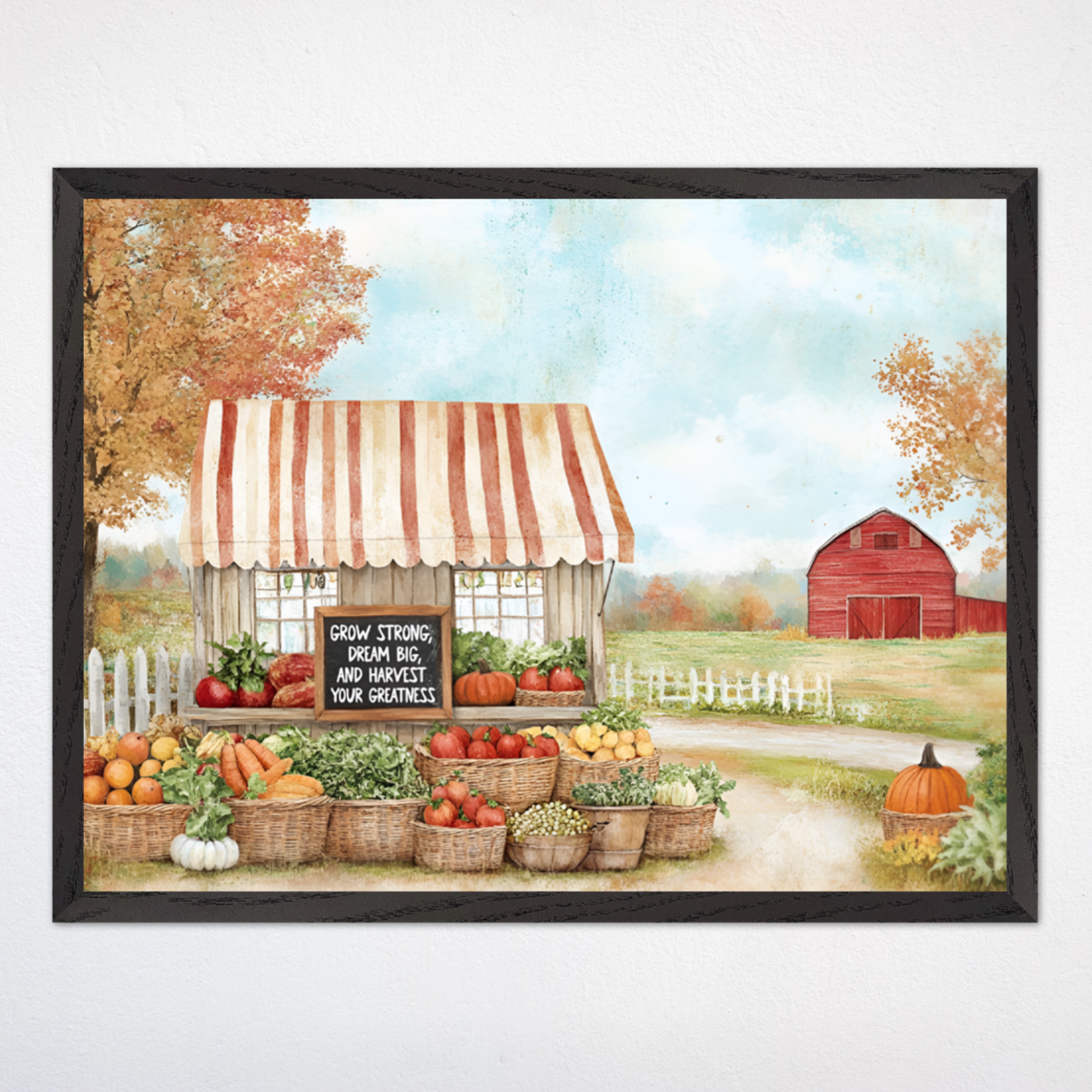 Farm Wall Decor for Kids and Nursery Rooms - Farm Bounty