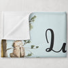 Woodland Personalized Blanket for Babies and Kids