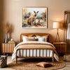 Kangaroo and Joey Wall Art for Nursery, Playroom or Kids Bedrooms - Watercolor Australian Wildlife Decor - Bouncing Buddies