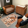 Kids and Nursery Raccoon Rug - Forest Bandit