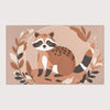 Kids and Nursery Raccoon Rug - Forest Bandit