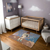 Kids and Nursery Space Area Rug - Moonwalker Magic