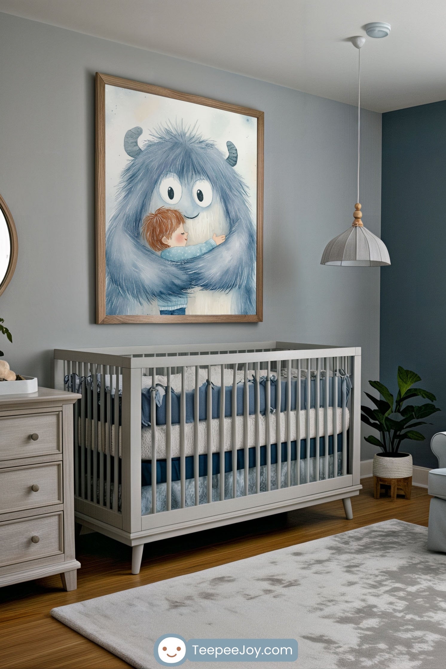 Monster Wall Art for Nursery and Kids Rooms - Shop Now!