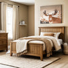 Woodland Friends Moose Wall Art for Nursery, Playroom or Kids Bedrooms - Neutral Nature-Inspired Decor - Majestic Moose