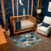 Nursery and Kids Bear Rug - Midnight Tale Teller