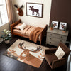 Nursery and Kids Moose Area Rug - Majestic Moose