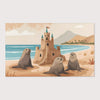 Nursery and Kids Seal Area Rug - Seal Kingdom