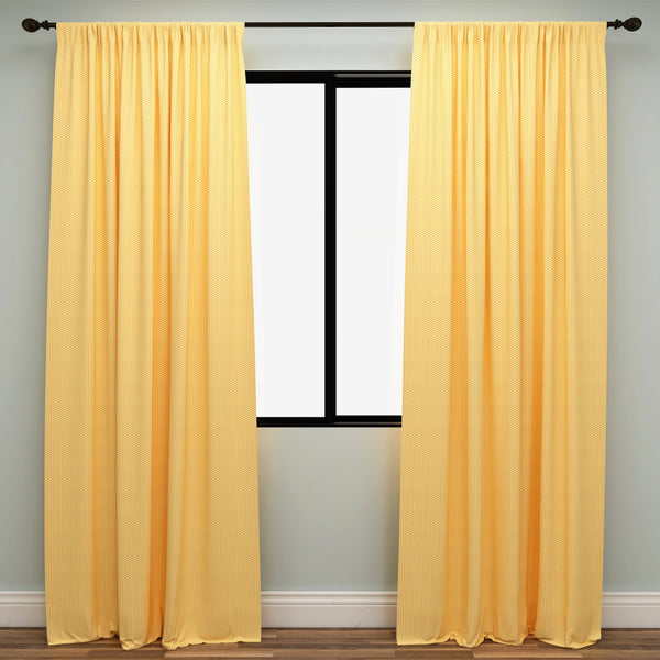 Paco Spice Yellow Kids Curtains