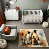 Penguin Rug for Kids and Nursery Rooms - Waddle Squad