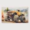 Nursery and Kids Monster Truck Rug - Peak Performer