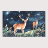 Deer Area Rug for Nursery and Kids Rooms - Celestial Stag Watch