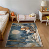 Kids and Nursery Bear Area Rug - Bear’s Moonlit Tales