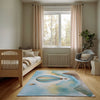 Hot Air Balloon Rug for Nursery and Kids Rooms - Lofty Balloon Lift