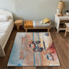 Nursery and Kids Monster Truck Area Rug - Monster Truck Mayhem