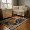 Construction Rug for Nursery and Kids Rooms - Hefty Hauler