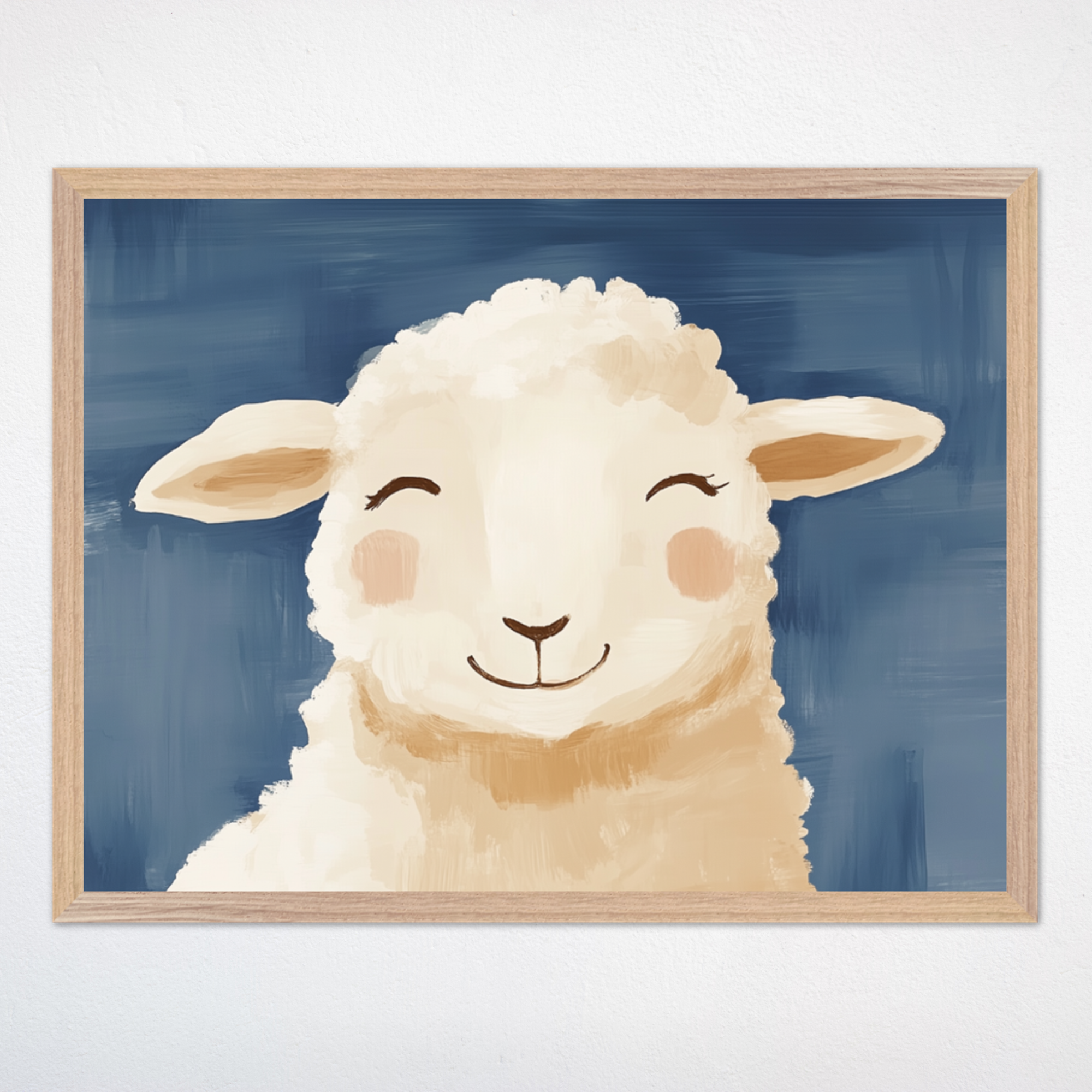 Sheep Wall Decor for Playroom and Kids Rooms - Cloudy Cuddles