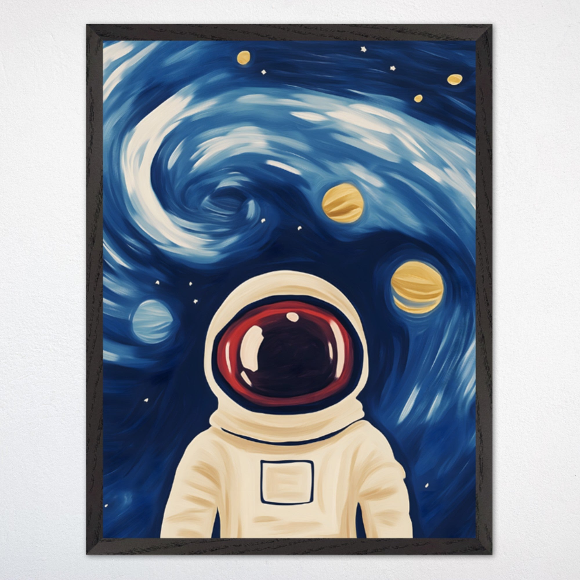 Space Wall Art for Kids and Baby Rooms - Interstellar Gaze