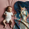 Unicorn personalized blankets for kids and babies - Starry Unicorn