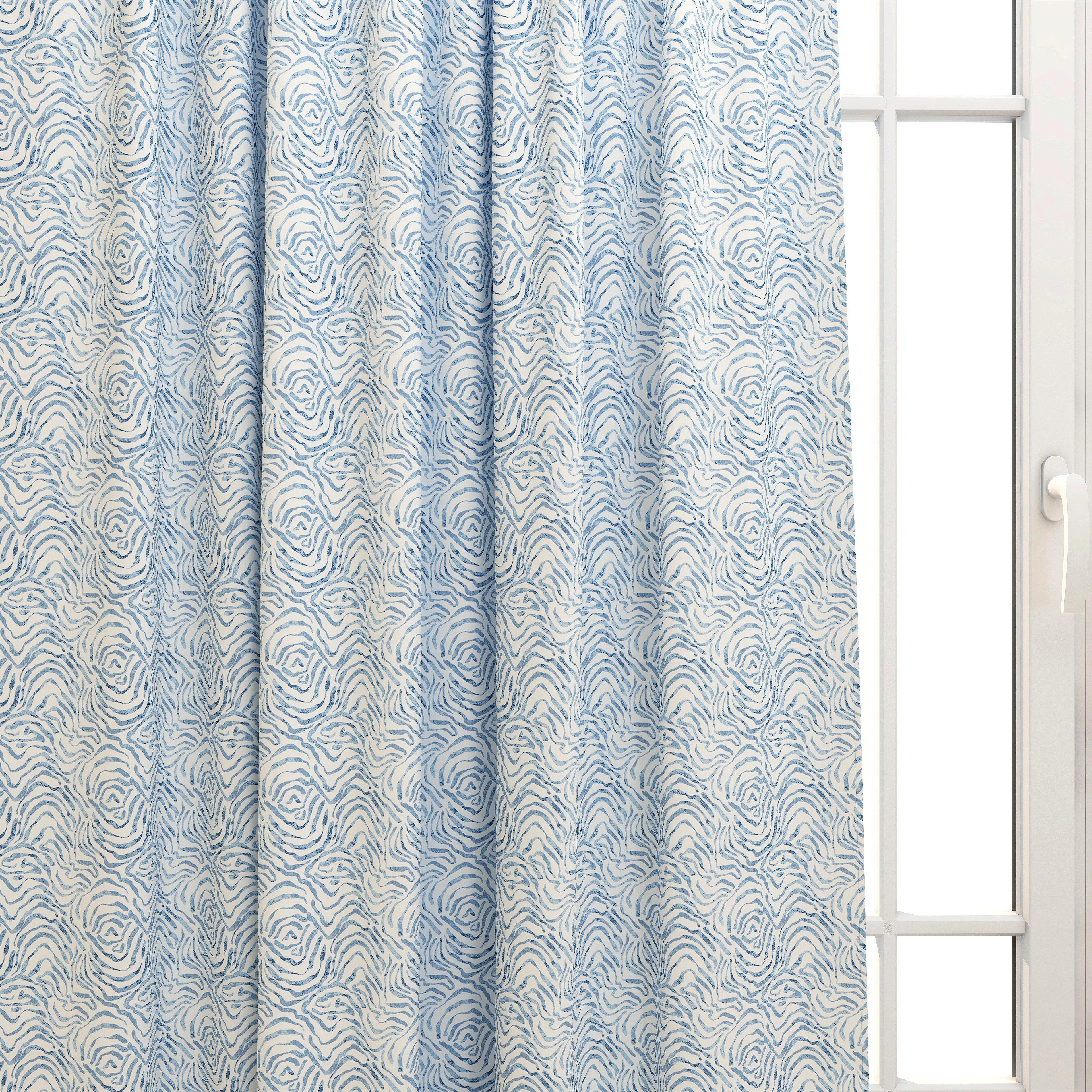 Zephyr Indigo Kids Curtains