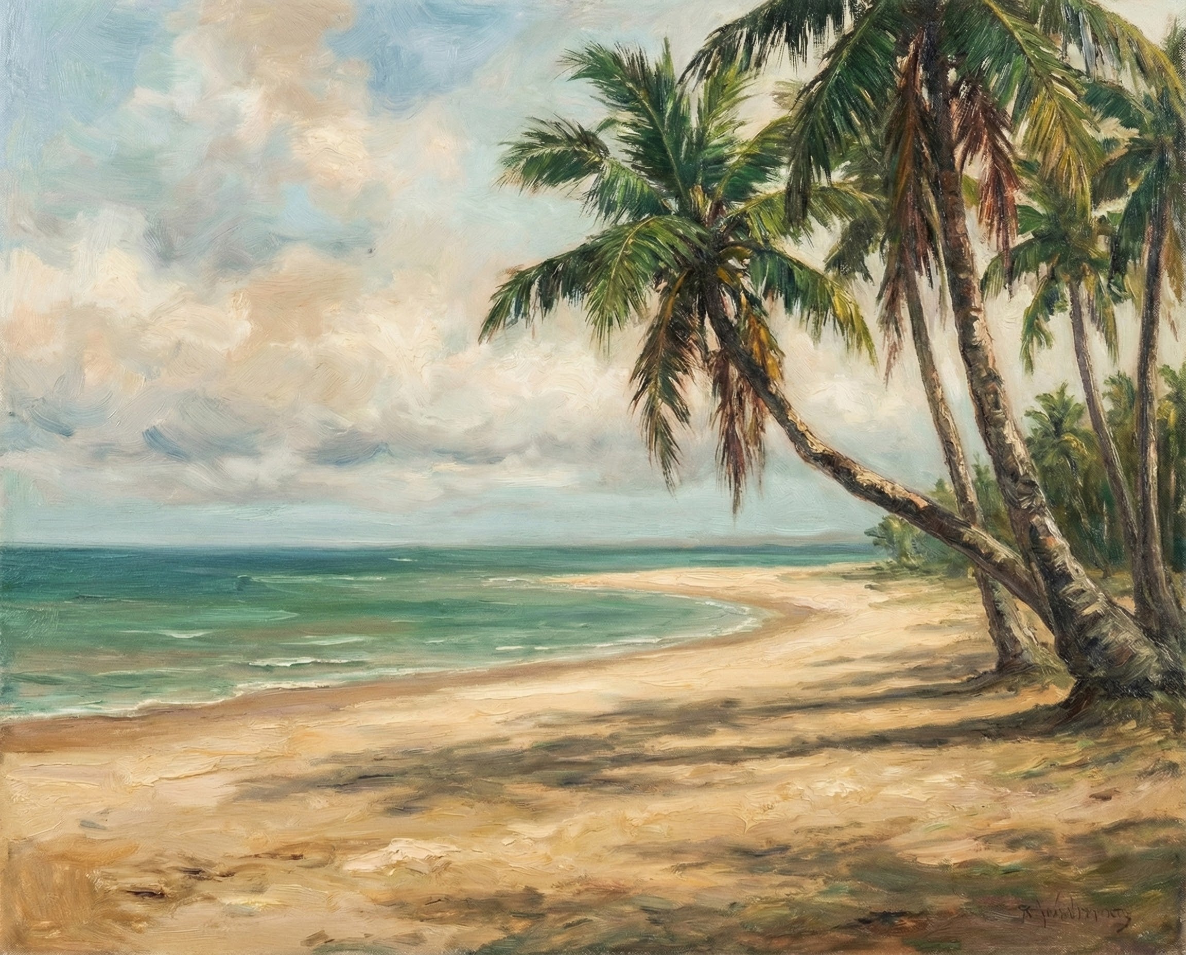 Island Escape - Beach Framed Wall Art for Living Room, Bedroom or Office