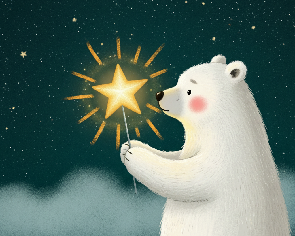 Dream Weaver - Bear Wall Art for Nursery, Playroom or Kids Bedrooms