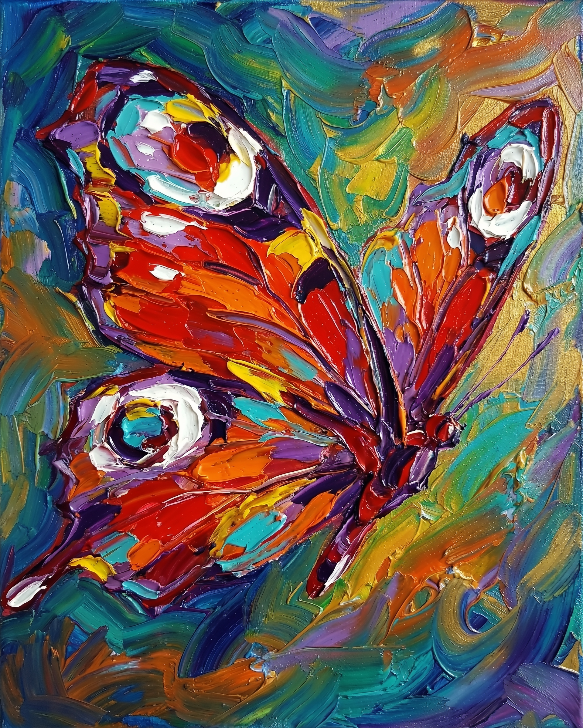 Winged Reverie - Butterfly Framed Wall Art for Living Room, Bedroom or Office