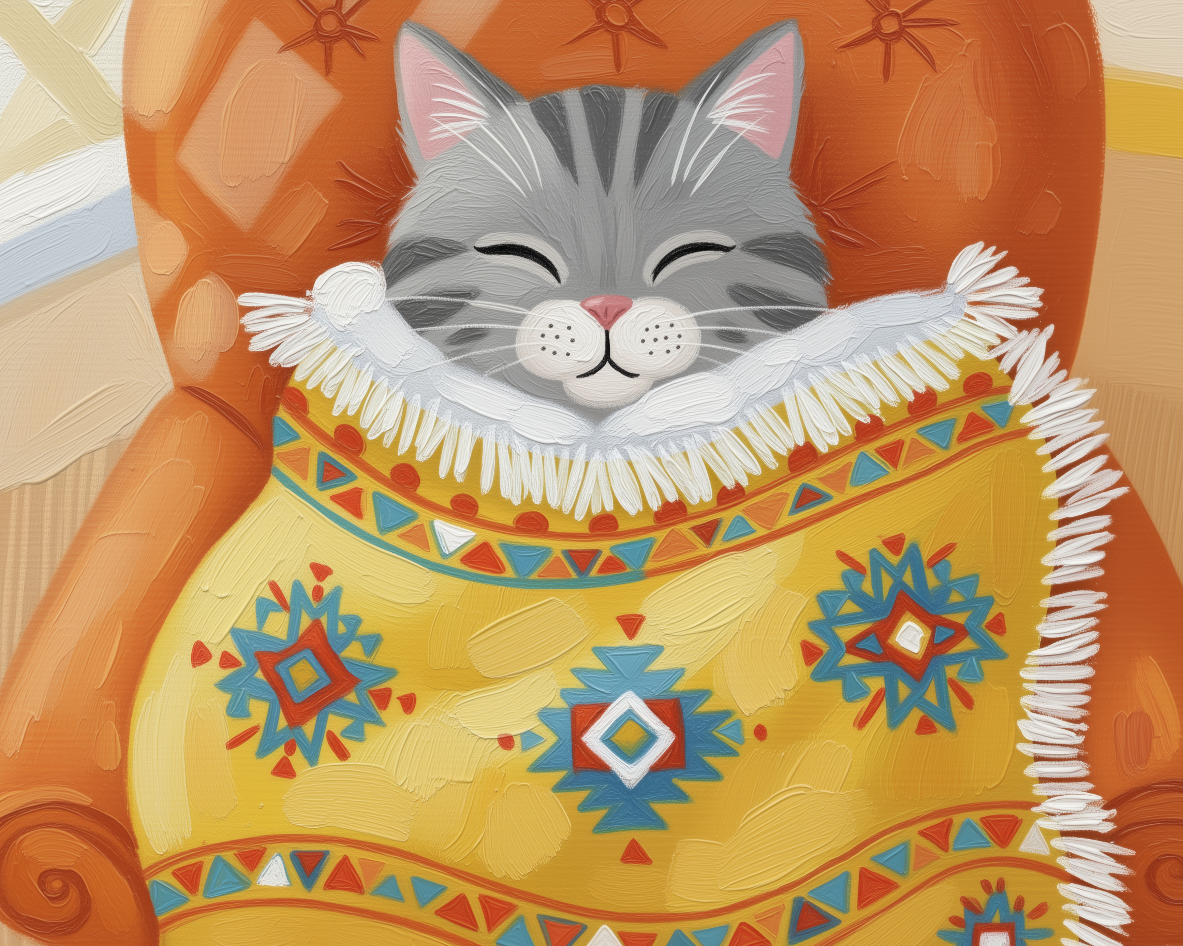 Sweet Dreams Kitty - Cat Wall Art for Nursery, Playroom or Kids Bedrooms
