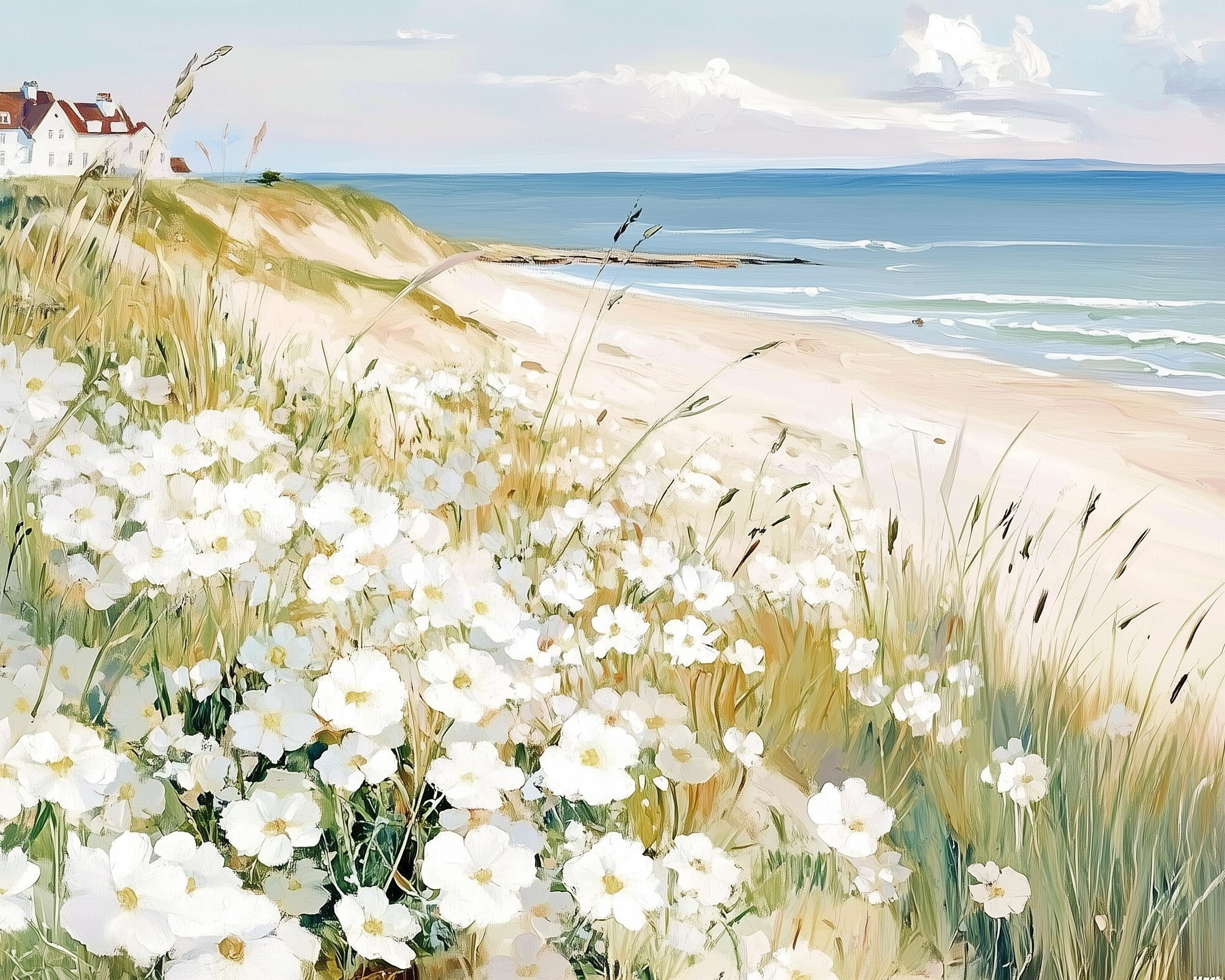 Ocean Reverie - Coastal Wall Art for Living Room, Bedroom or Office