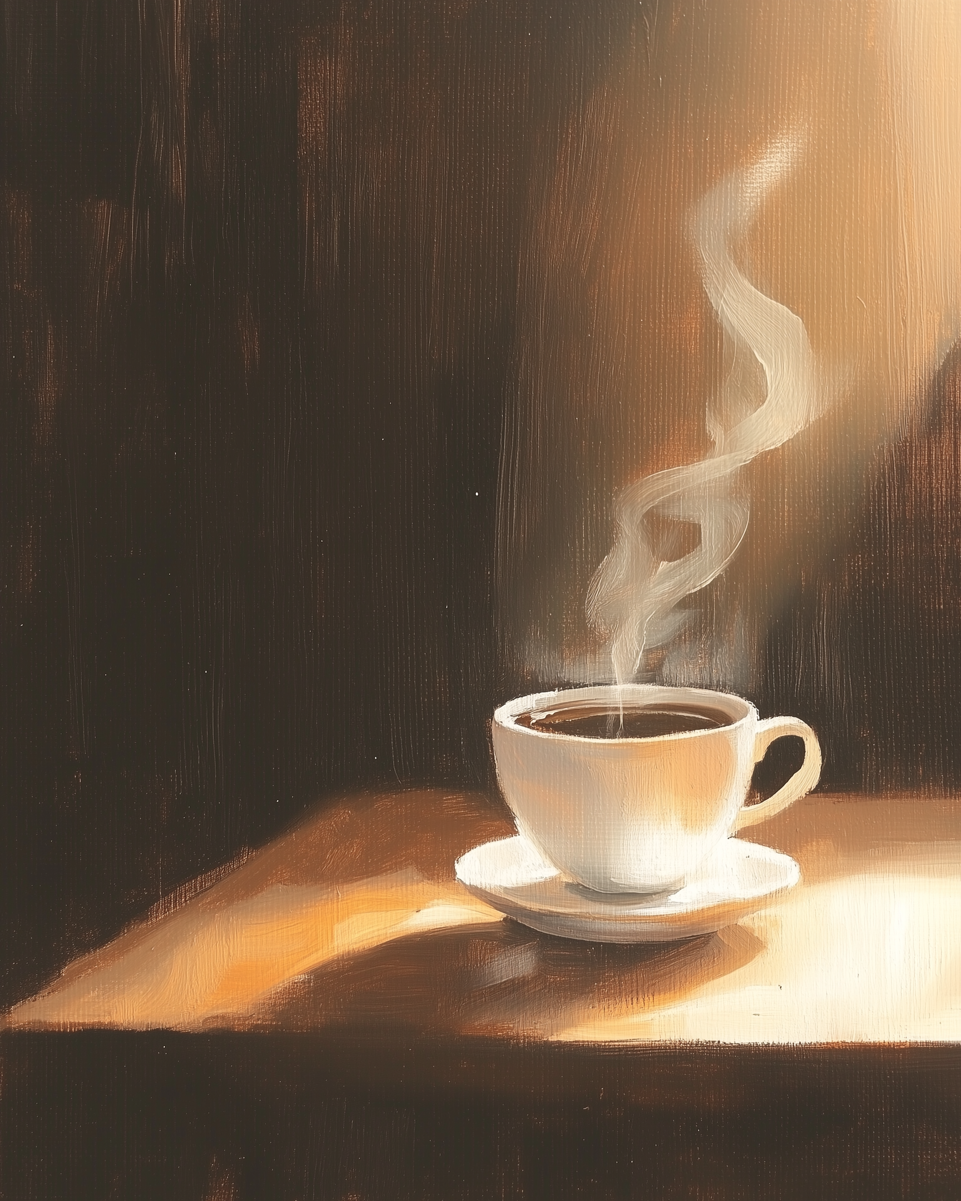 Morning Brew - Coffee Wall Art for Living Room, Bedroom or Office