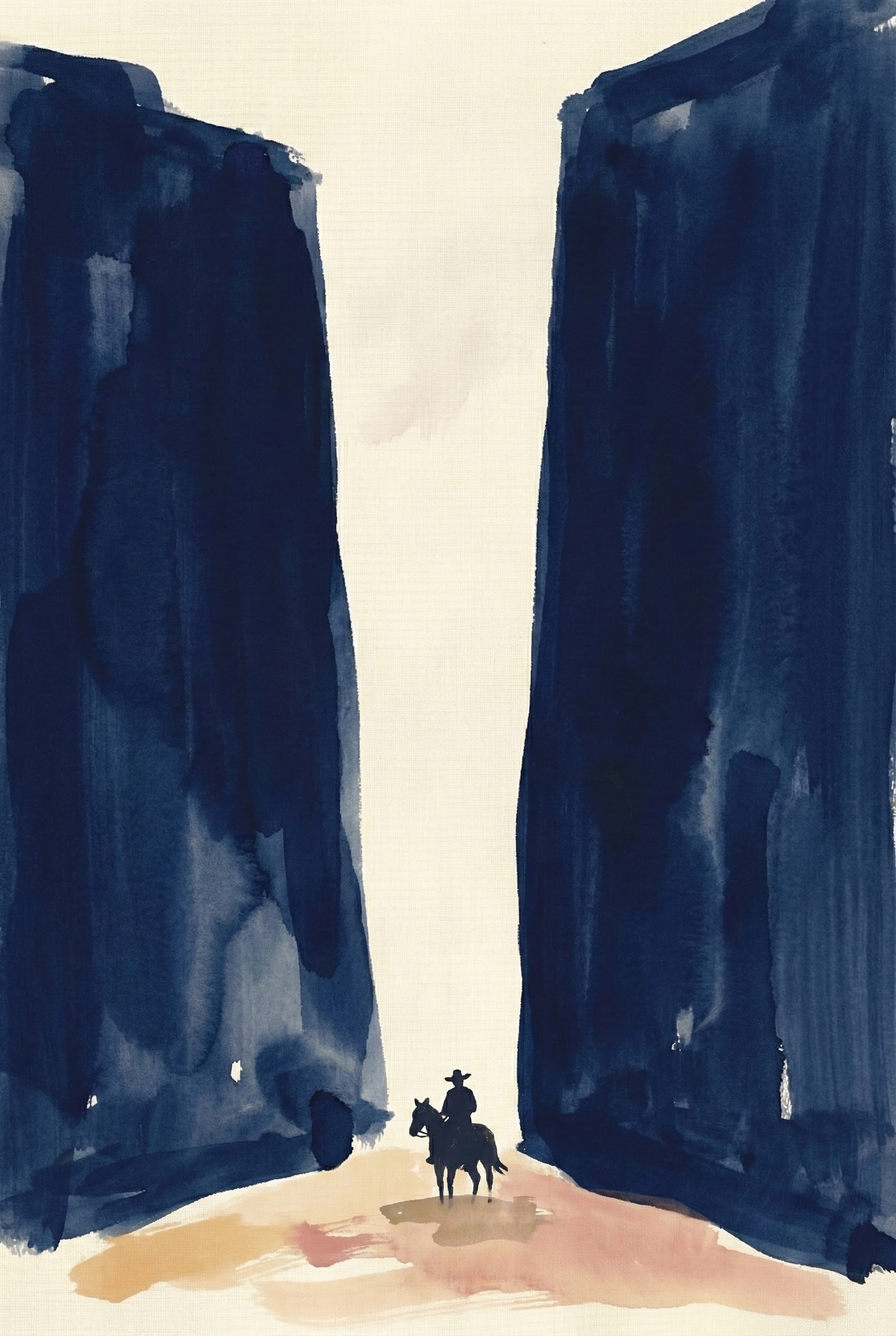 Ancient Passage - Western Framed Wall Art for Living Room, Bedroom or Office