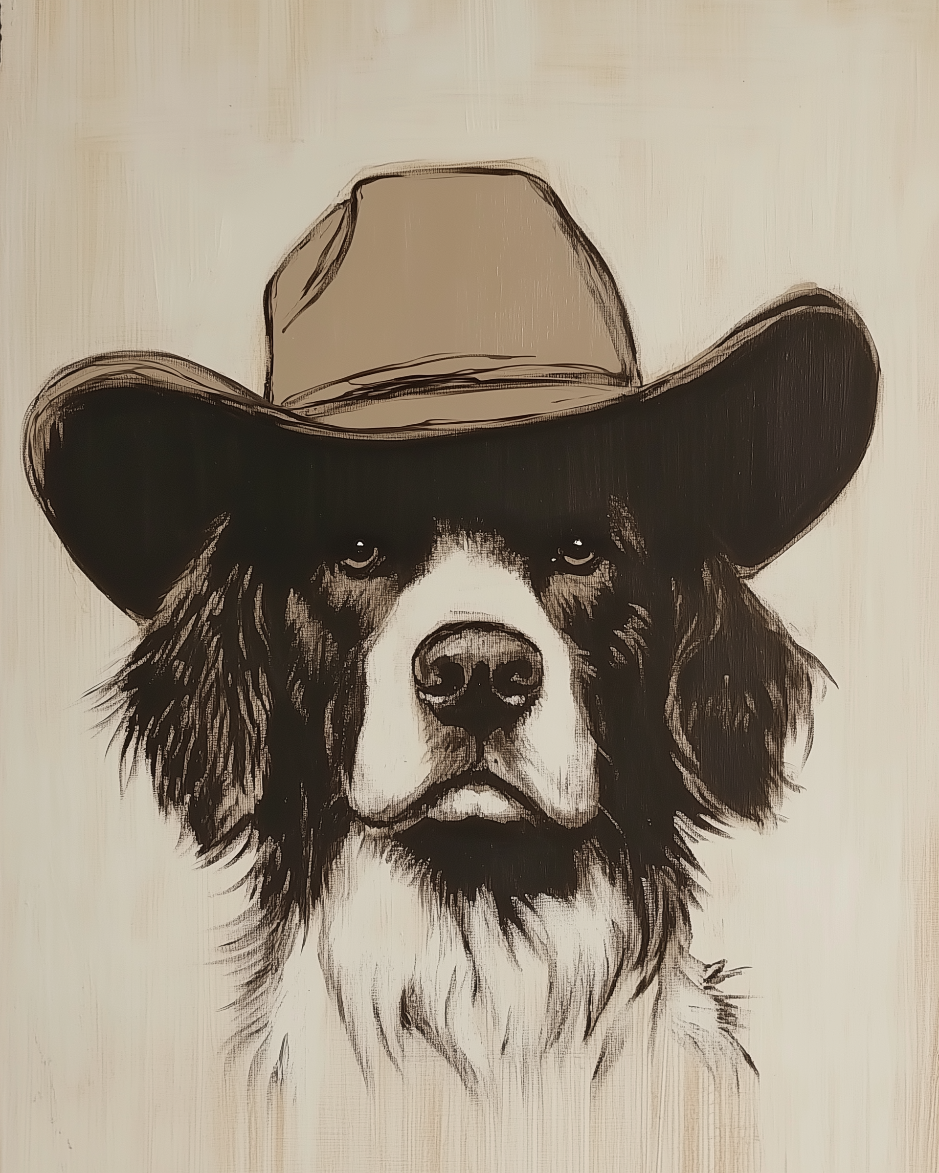 Heartland Hero - Dog Wall Art for Living Room, Bedroom or Office