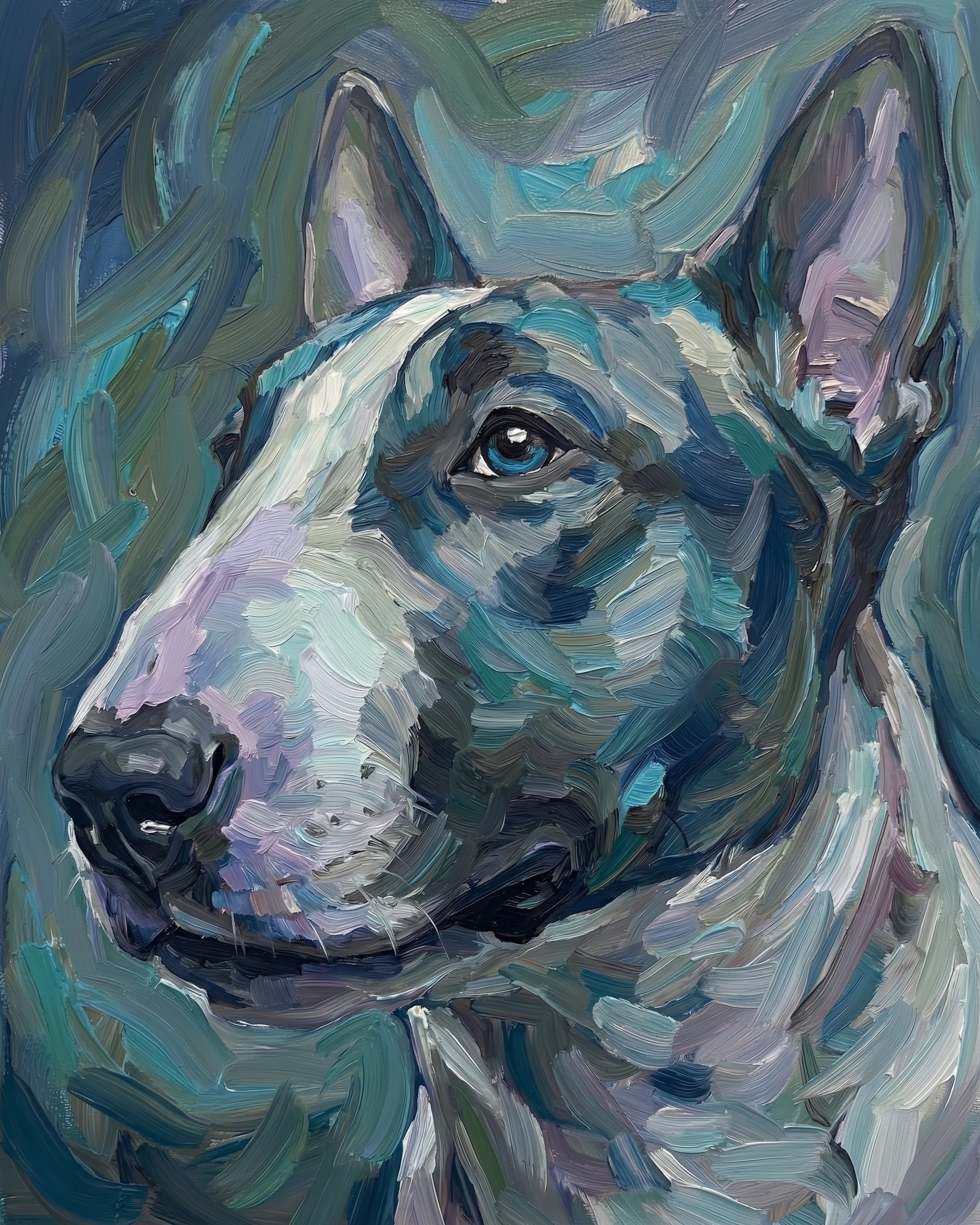 Noble Canine Art - Dog Framed Wall Art for Living Room, Bedroom or Office