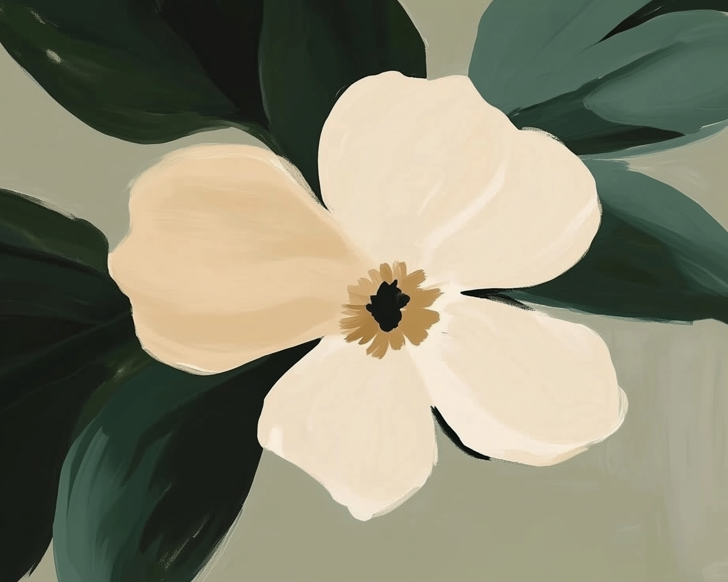 Petal Whisper - Flower Framed Wall Art for Living Room, Bedroom or Office