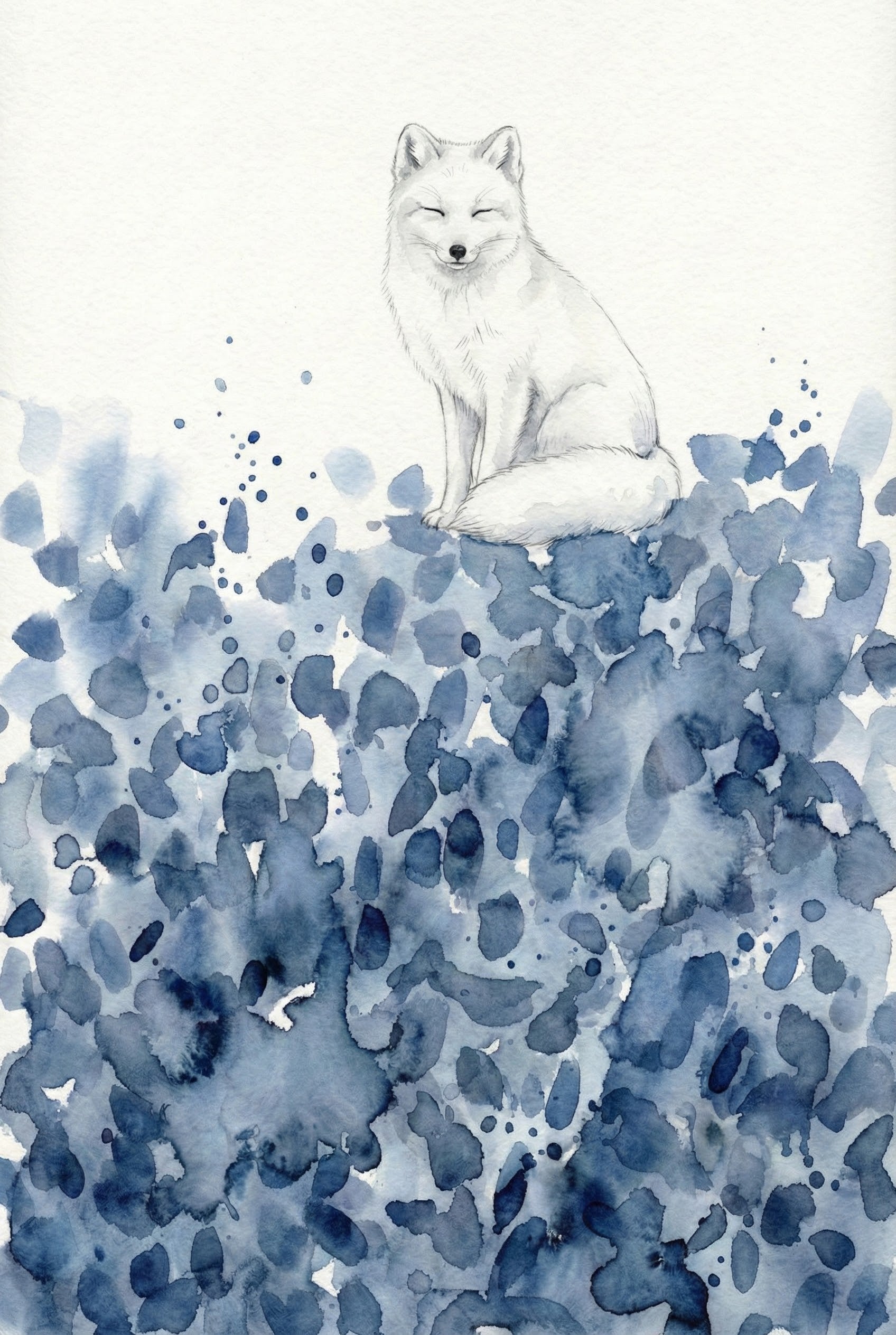 Cloud Whisperer - Fox Framed Wall Art for Nursery, Playroom or Kids Bedrooms