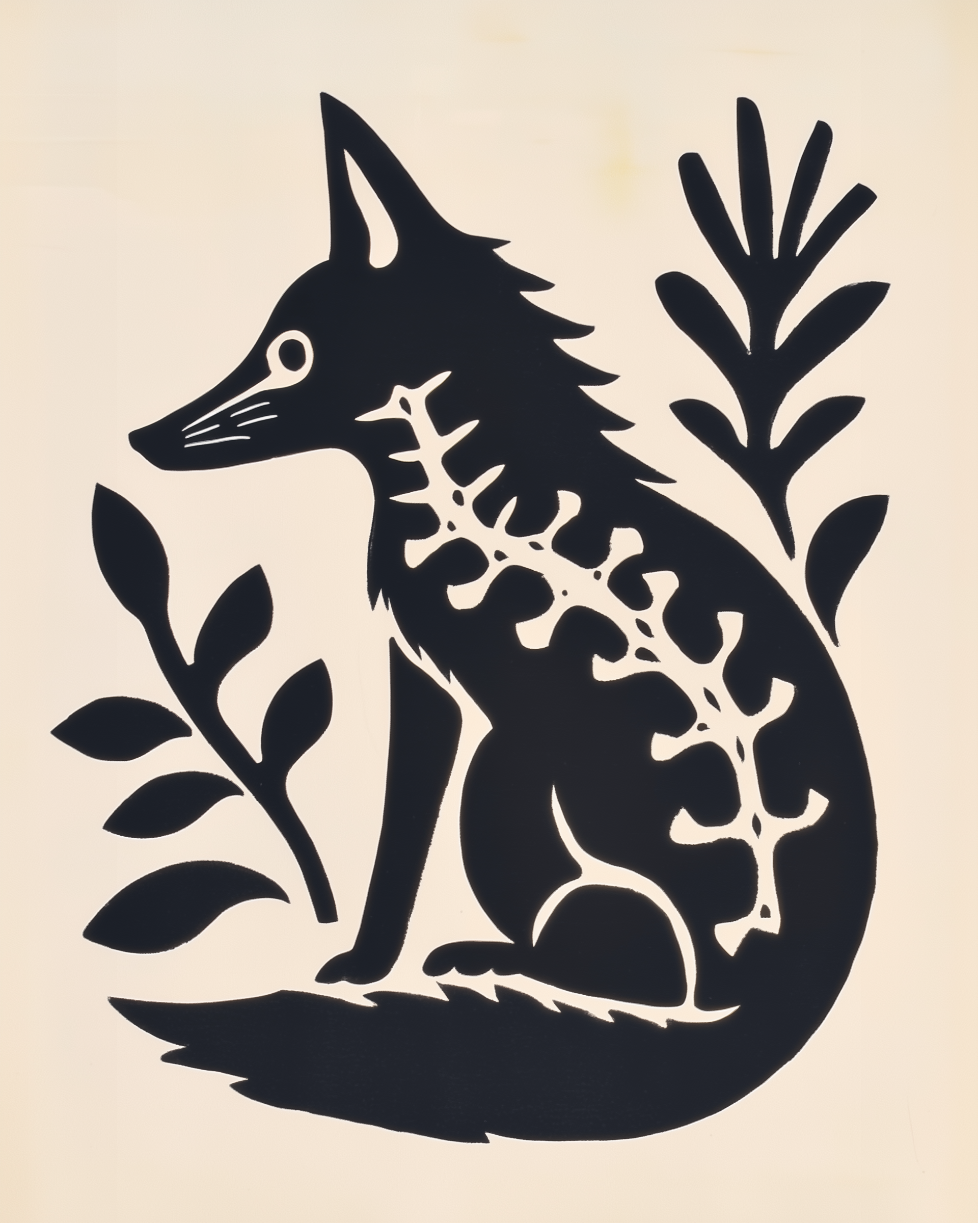 Spirit Fox - Fox Wall Art for Living Room, Bedroom or Office