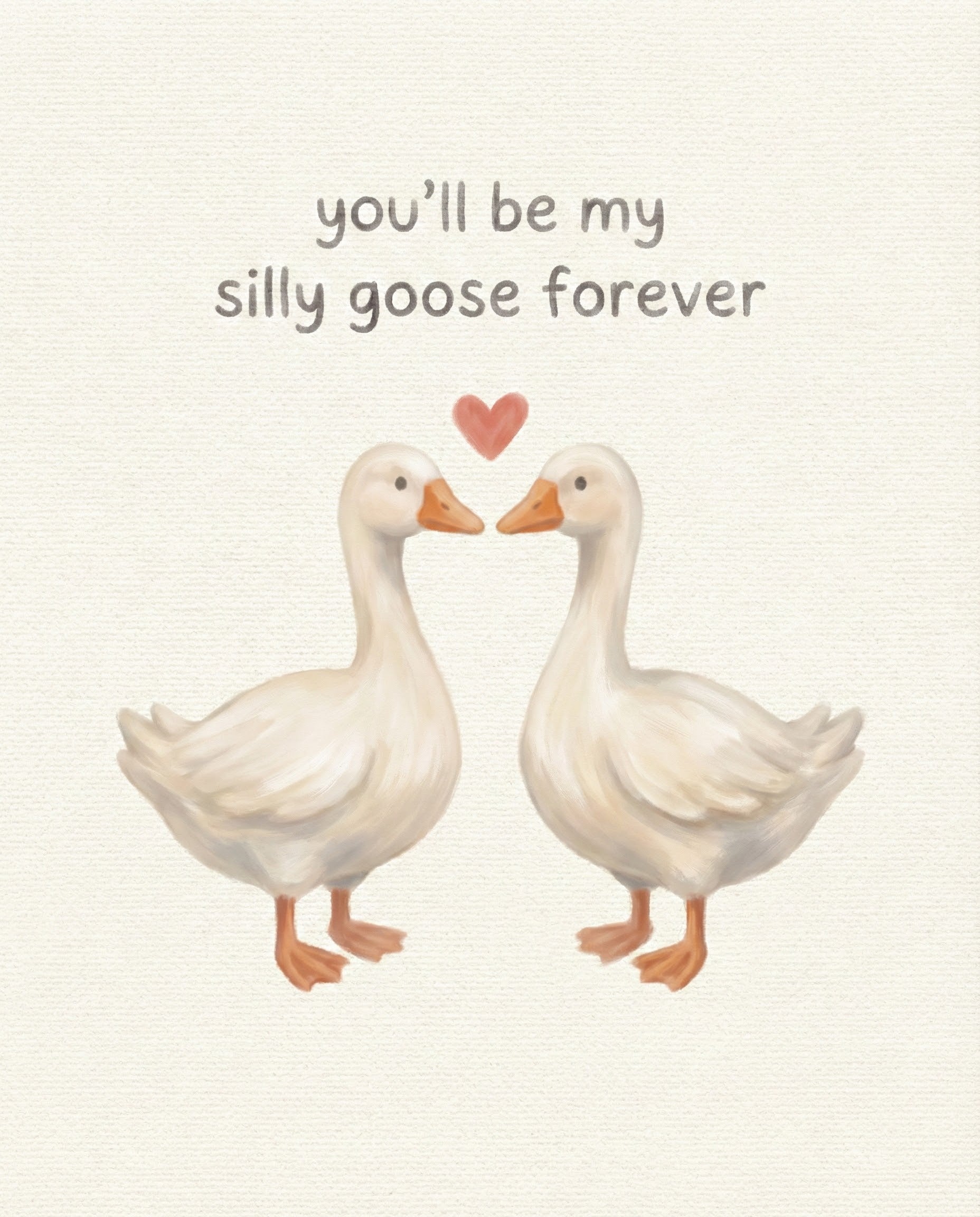 Heartfelt Companion Bond - Geese Framed Wall Art for Living Room, Bedroom or Office