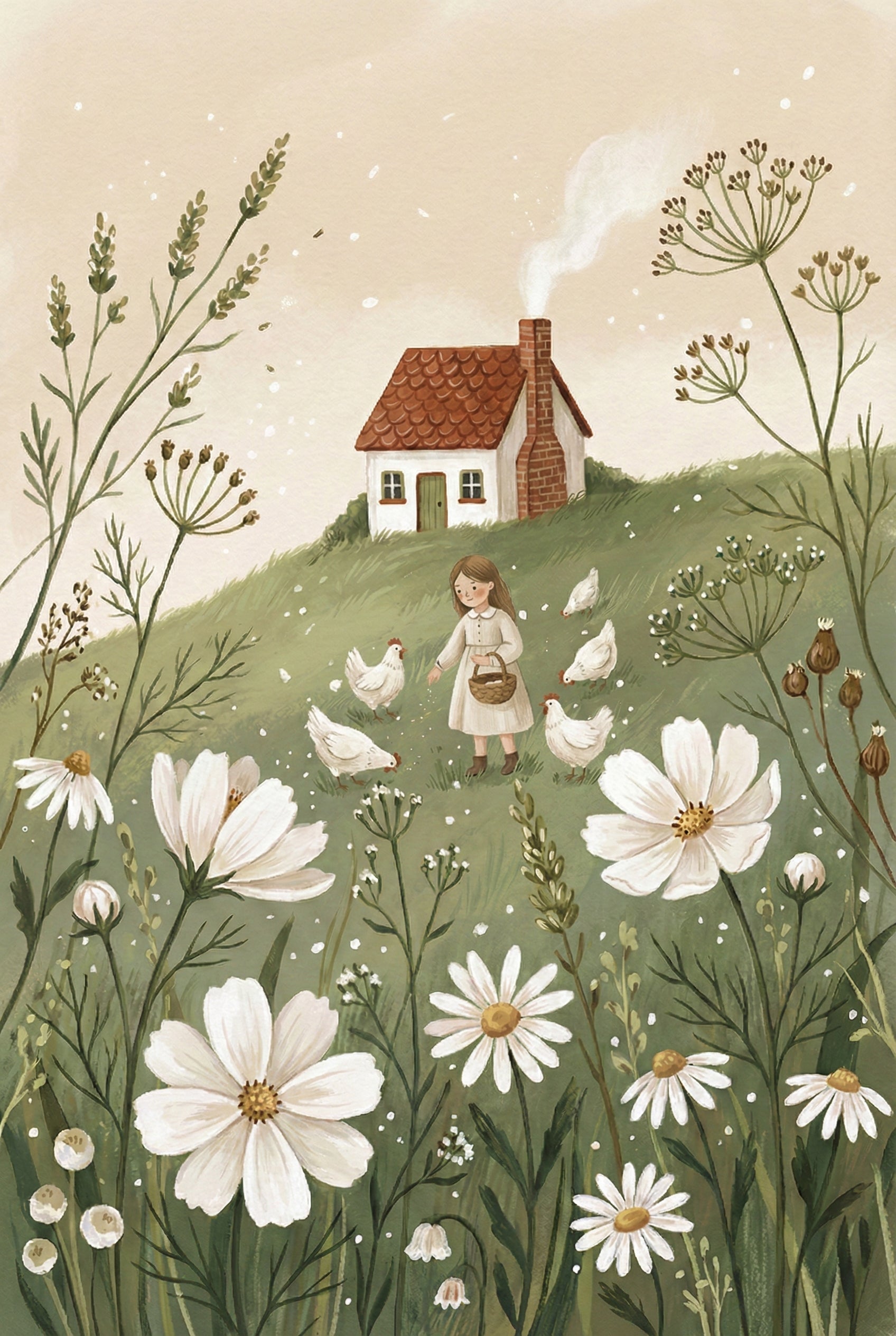 Girl Country Nursery Wall Decor - Simple Cottage Life