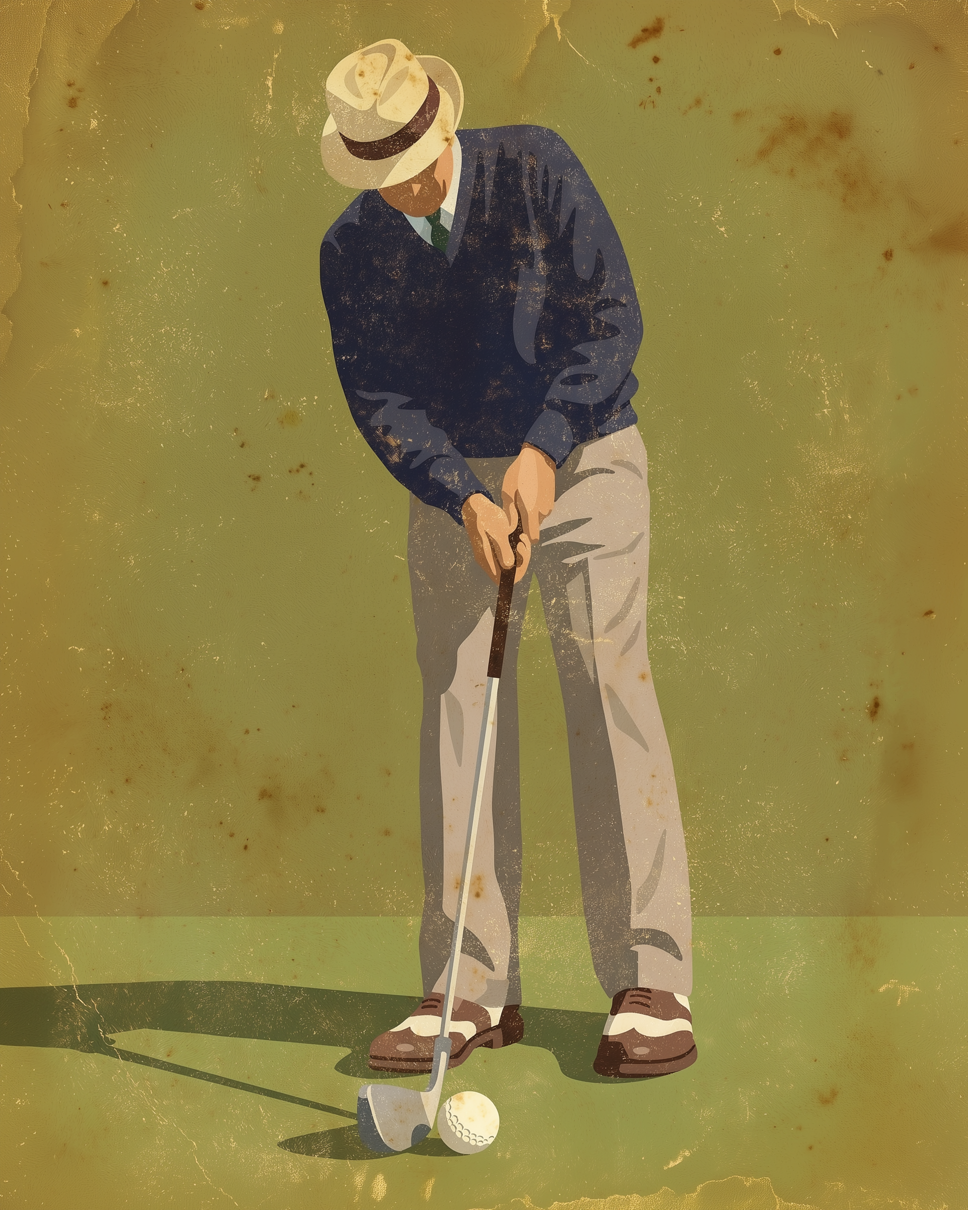 Timeless Golf - Golf Framed Wall Art for Living Room, Bedroom or Office