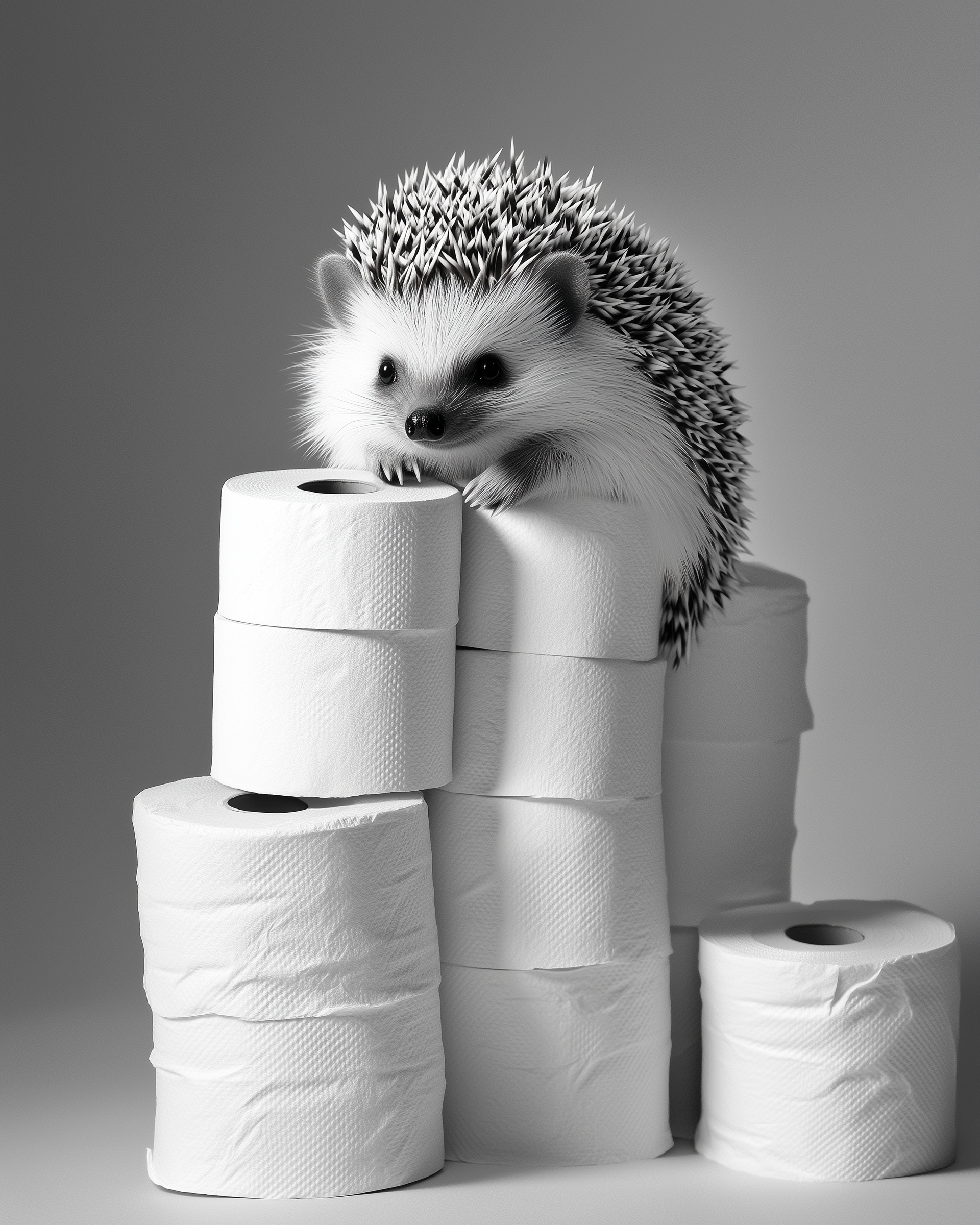 Soft Sanctuary - Hedgehog Framed Wall Art for Living Room, Bedroom or Office