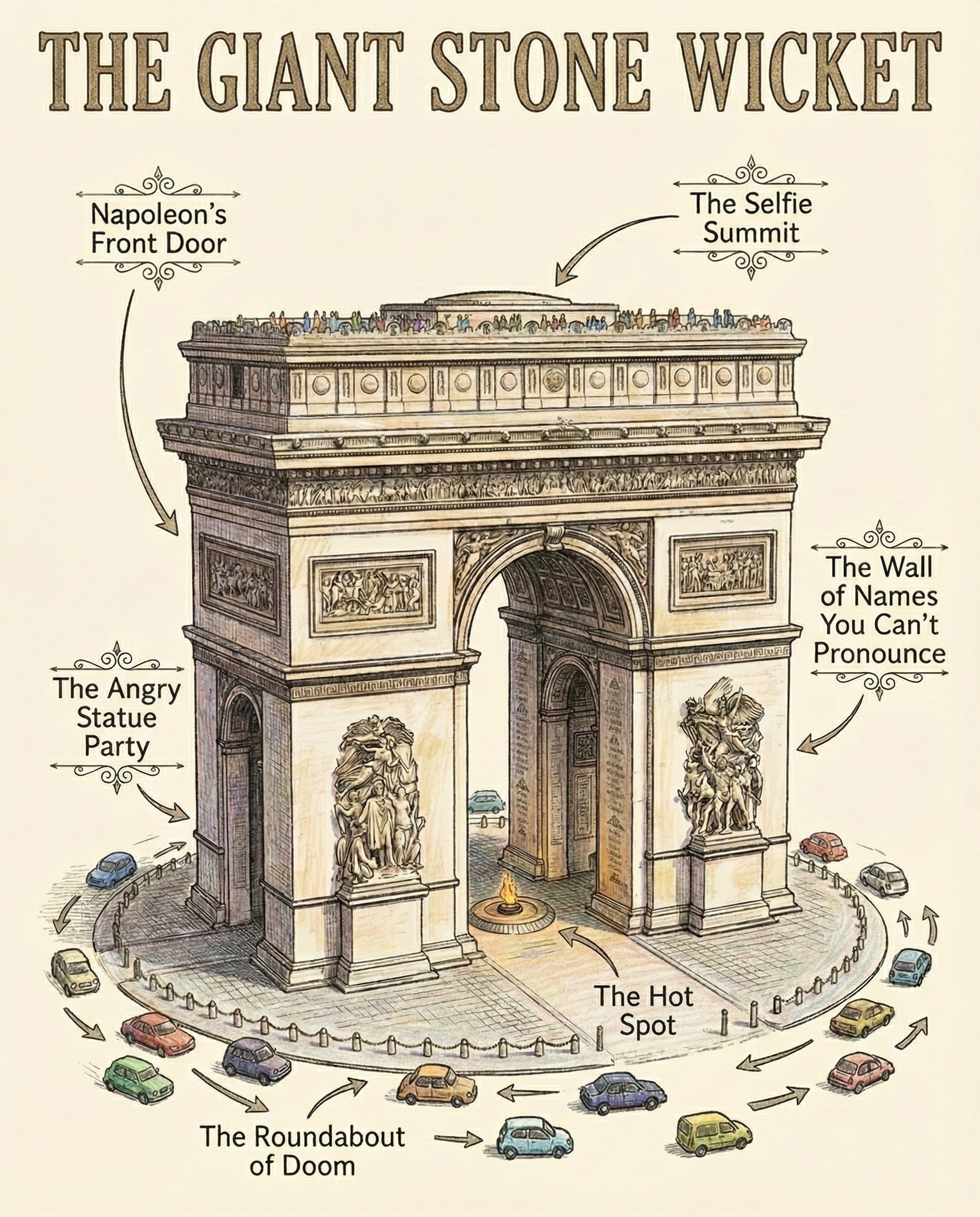 Parisian Grandeur - Landmark Framed Wall Art for Living Room, Bedroom or Office