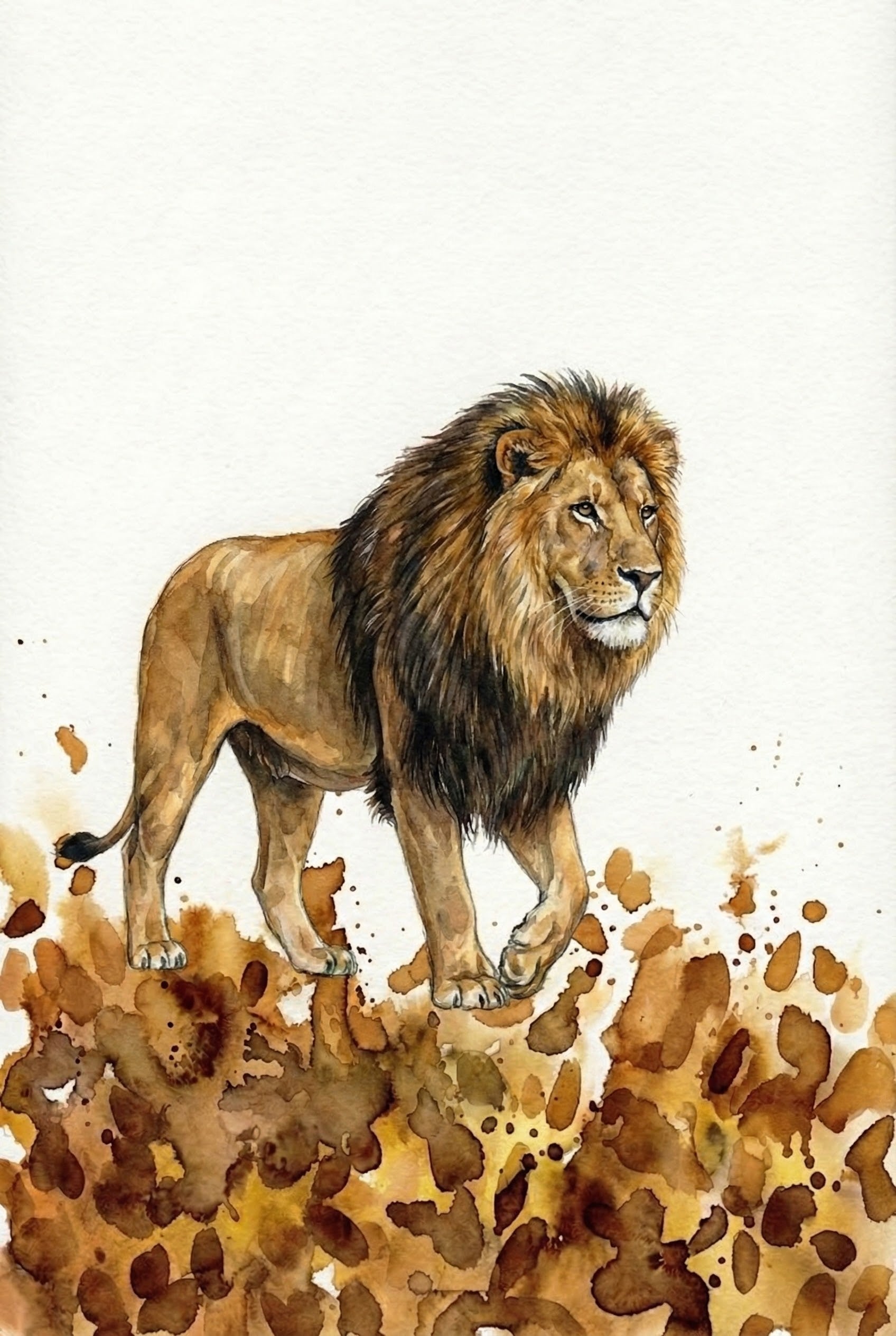 Mane Event - Lion Framed Wall Art for Nursery, Playroom or Kids Bedrooms